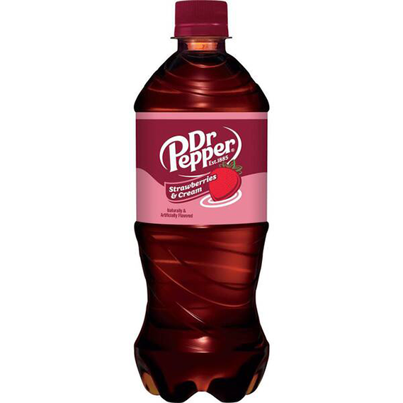Dr Pepper Strawberry and Cream 24 Pack Alex Beverages NYC LLC